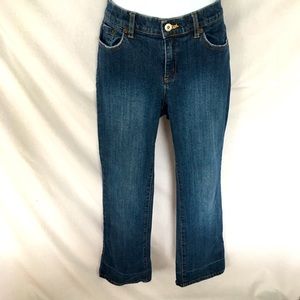 liz & co. Regular Stretch Petite Blue Jeans
